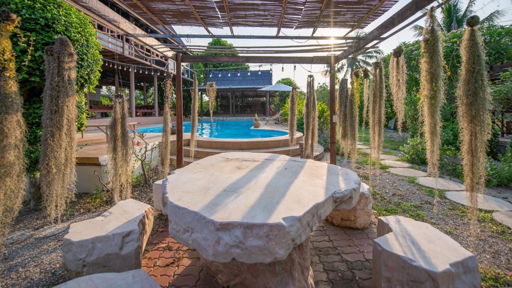 River Flow House Bangtanod Photharam Kültér fotó